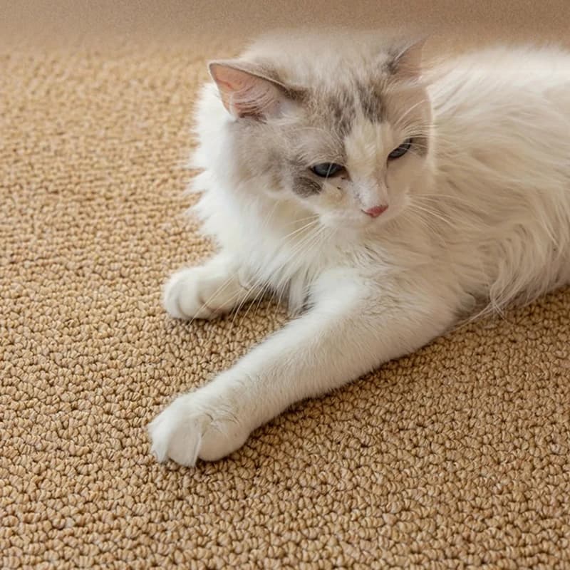 Imitation sisal cat scratching mat can be cut to size, non-slip, pineapple pattern, wear-resistant and scratching mat for cats - image 6