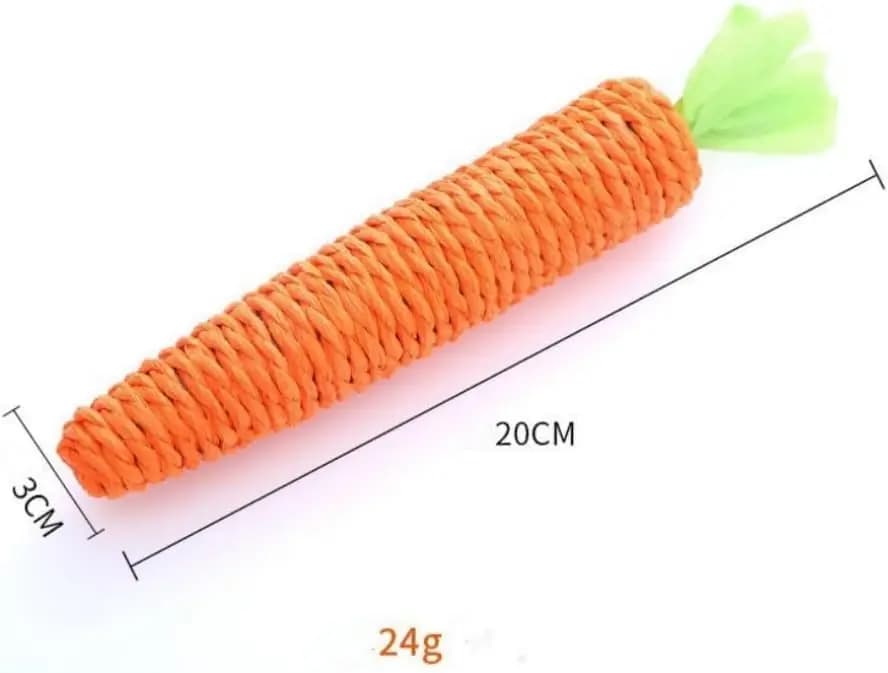 Cat toys self-entertainment carrot teething and cat teasing sticks, bite-resistant and scratch-resistant teething and clawing - image 7