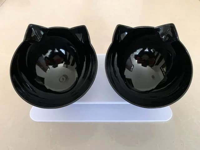 Non-Slip Double Cat Bowl Dog Bowl With Stand Pet Feeding Cat Water Bowl For Cats Food Pet Bowls For Dogs Feeder Product Supplies - image 7
