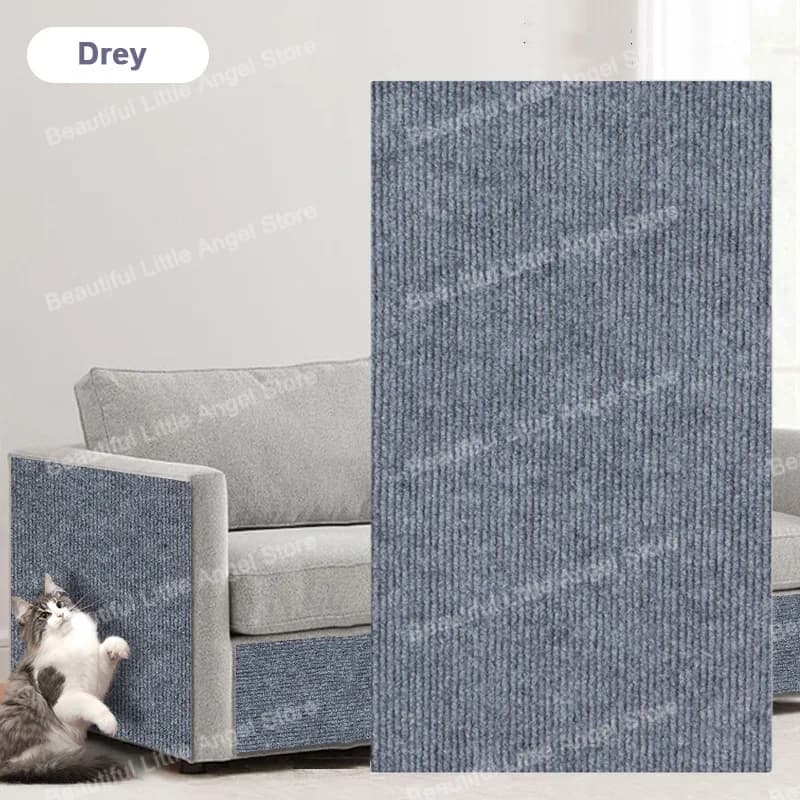 Self-Adhesive Anti Cat Scratch Sofa DIY Cats Scratch Protection Paws Sharpen Trimmable Carpet Cats Scratch Board Roll Shipment - image 7