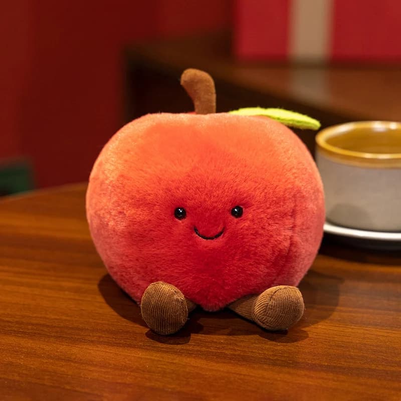 Cute Christmas Series Plush Toy Stuffed Soft Christmas Tree,Snow Globe, Apple Soft Doll Kids Christmas Gift Home Decoration - image 7