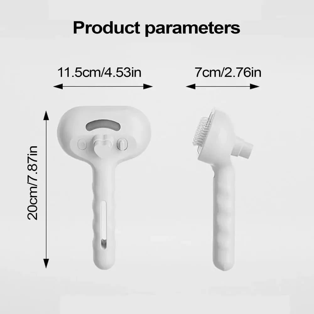 Pet Spray Hair Comb Pet Hair Remover Cleaning Brush Cats Grooming Dog Accessories Tools Dematting Water Mist Humidifier Comb - image 10