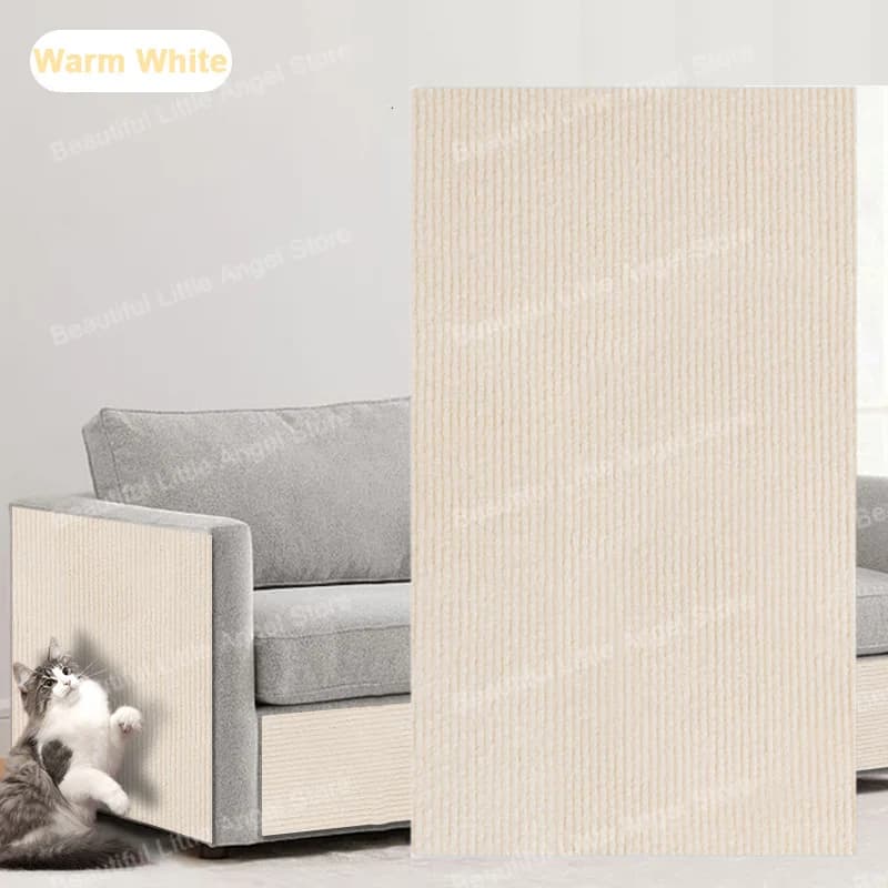 Self-Adhesive Anti Cat Scratch Sofa DIY Cats Scratch Protection Paws Sharpen Trimmable Carpet Cats Scratch Board Roll Shipment - image 10
