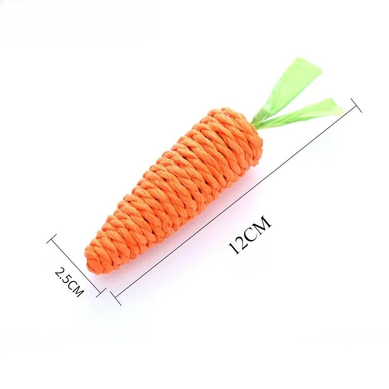 Cat toys self-entertainment carrot teething and cat teasing sticks, bite-resistant and scratch-resistant teething and clawing - image 8