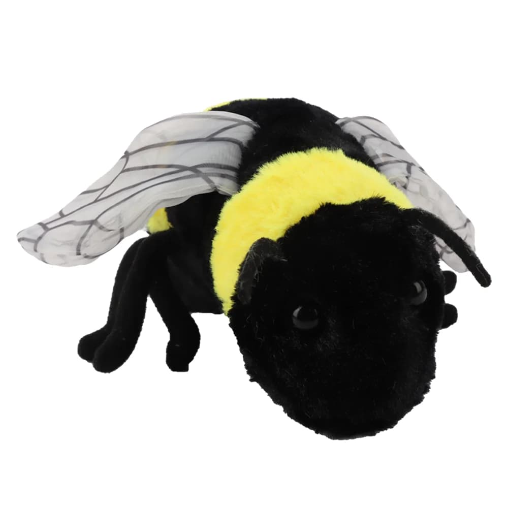 2 Sizes Lifelike Bee plush toy Soft Stuffed Cute Toy Insect Bee Plush Honeybee For Children Insect Enthusiasts Home Decoration - image 2