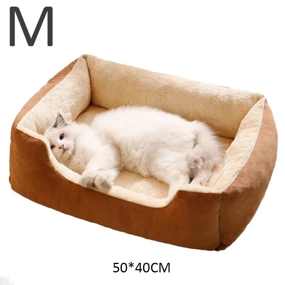 Bed for Cats Pet Products Cushions Kitten Goods Accessories Dog All Houses Supplies Things Accessory Habitats Basket House Beds - image 11