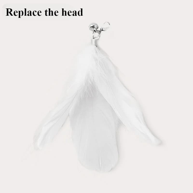Funny Simulation Bird Cat Toy Feather with Bell Cat Stick Interactive Toy for Kitten Playing Teaser Wand Toy Pet Cats Supplies - image 11