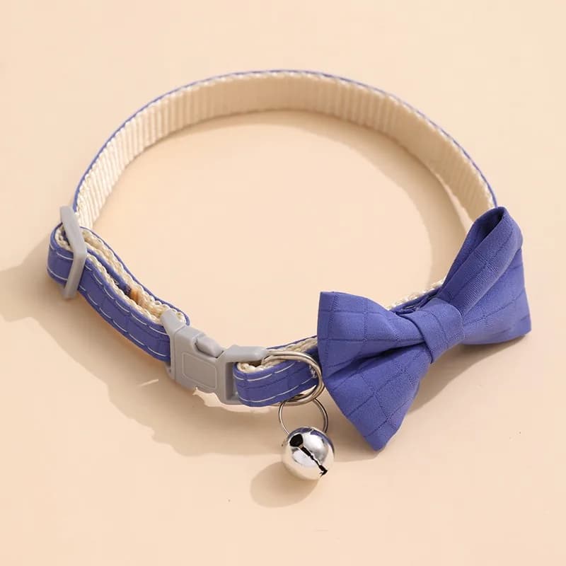 Pet Collars New Pet Bow Bell Collars Cute Cat Collars Pet Supplies Multicolor Adjustable Pets Dressing Tool Pets Accessories - image 15