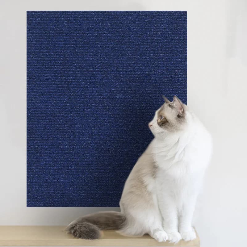 Wall Self-Adhesive Anti Cat Scratch Sofa DIY Cats Scratch Protection Paws Sharpen Trimmable Carpet Cats Scratch Board - image 10