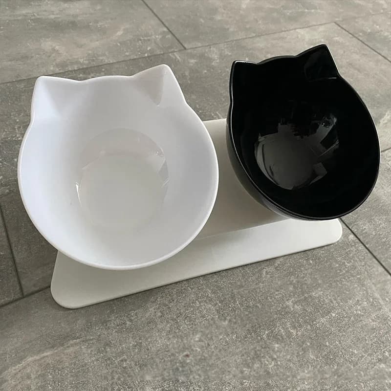 Non-Slip Double Cat Bowl Dog Bowl With Stand Pet Feeding Cat Water Bowl For Cats Food Pet Bowls For Dogs Feeder Product Supplies - image 5