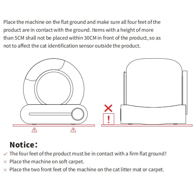 Smart Cat Litter Box Fully Automatic Large Capacity Cat Litter Box Semi-enclosed Smart Cat Toilet APP Remote Control - image 2
