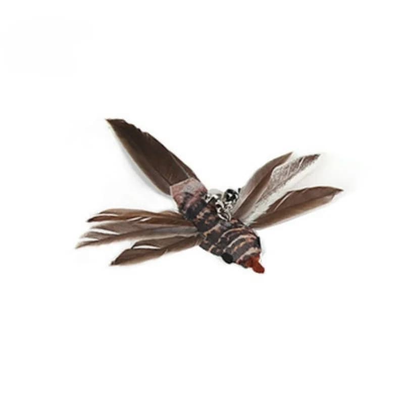 Handfree Bird/Feather Cat Wand with Bell Powerful Suction Cup Interactive Toys for Cats Kitten Hunting Exercise Pet Products - image 10