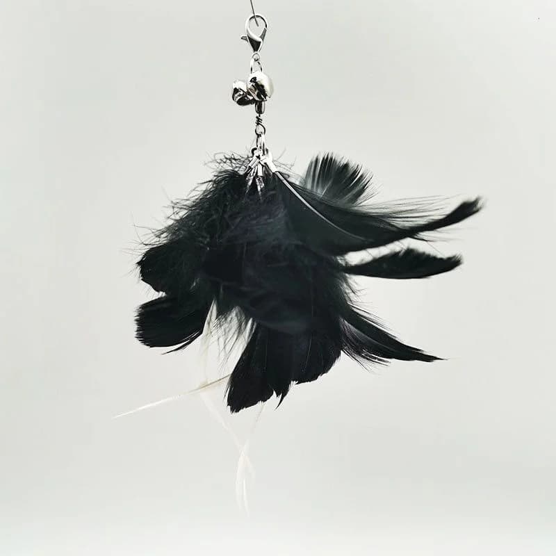 Handfree Bird/Feather Cat Wand with Bell Powerful Suction Cup Interactive Toys for Cats Kitten Hunting Exercise Pet Products - image 15