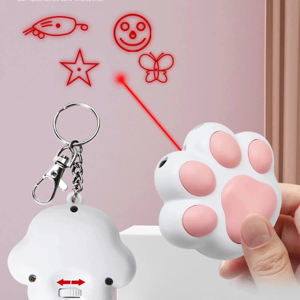 Funny Laser Pet Toys Rechargeable 5 Adjustable Patterns for Pet Dog Cats Interactive Kitten Training Chaser Cat Pets Accessories - image 3