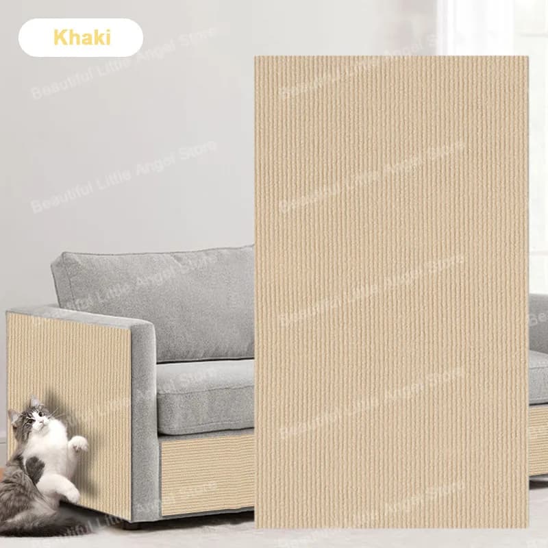 Self-Adhesive Anti Cat Scratch Sofa DIY Cats Scratch Protection Paws Sharpen Trimmable Carpet Cats Scratch Board Roll Shipment - image 11