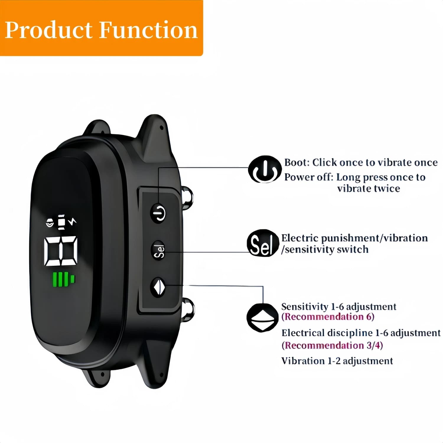 YHLC 800m Cat Anti Meowing Collar, Automatic No Shock Vibration Collar for Cats, Cat Trainer Designed Collar for Stop Meowing - image 5