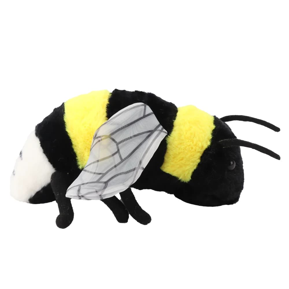 2 Sizes Lifelike Bee plush toy Soft Stuffed Cute Toy Insect Bee Plush Honeybee For Children Insect Enthusiasts Home Decoration - image 3