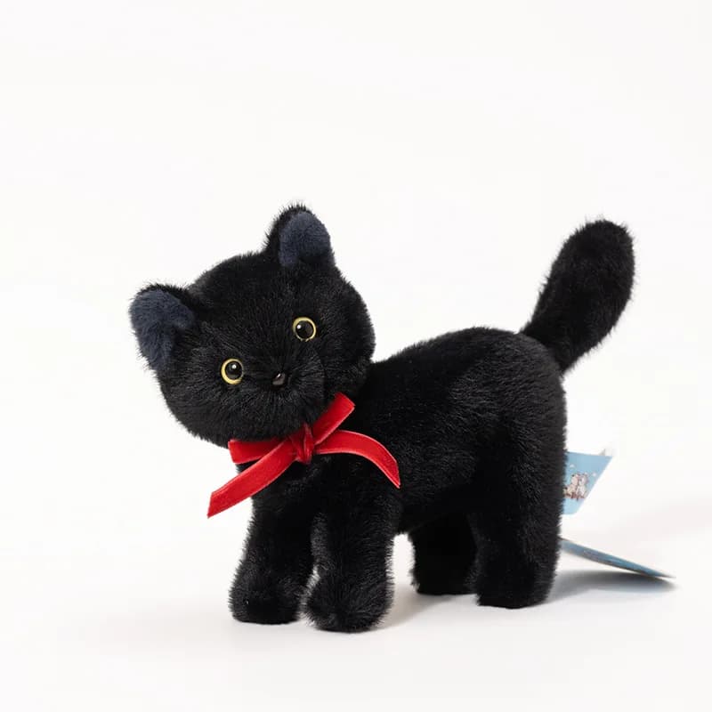 15CM Simulation Cats Plush Dolls Stuffed Animals Home Decoration Children Girl Friend Christmas Birthday Gifts - image 9