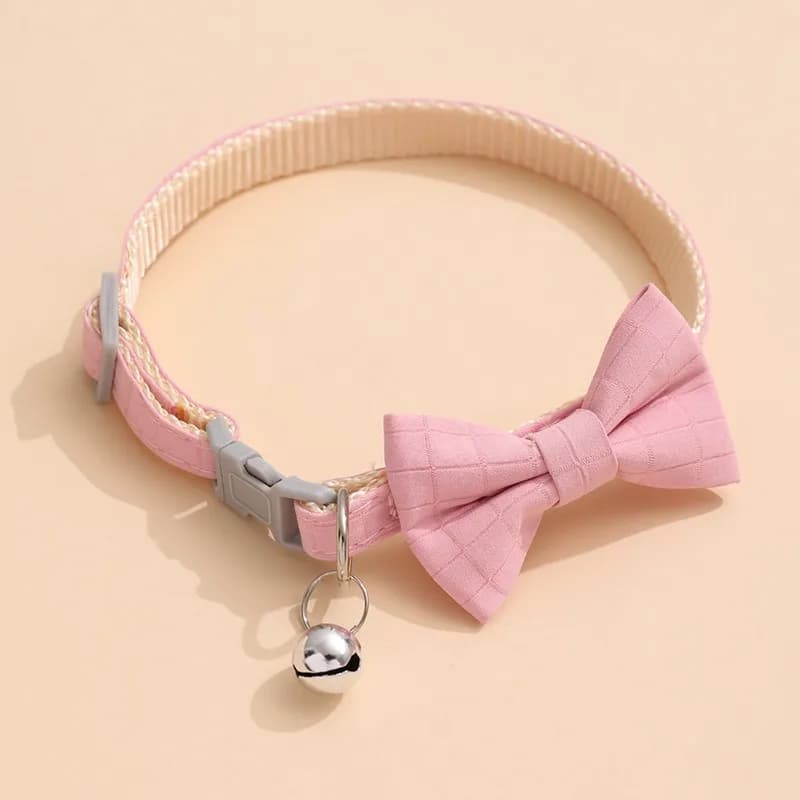 Pet Collars New Pet Bow Bell Collars Cute Cat Collars Pet Supplies Multicolor Adjustable Pets Dressing Tool Pets Accessories - image 13