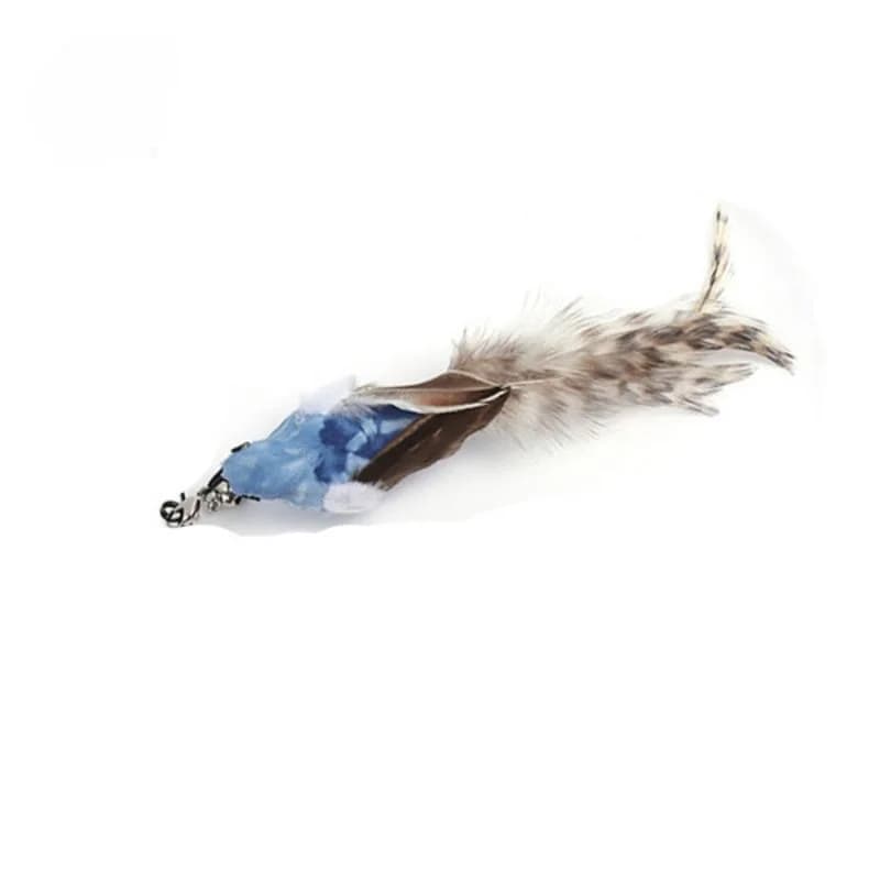 Handfree Bird/Feather Cat Wand with Bell Powerful Suction Cup Interactive Toys for Cats Kitten Hunting Exercise Pet Products - image 8