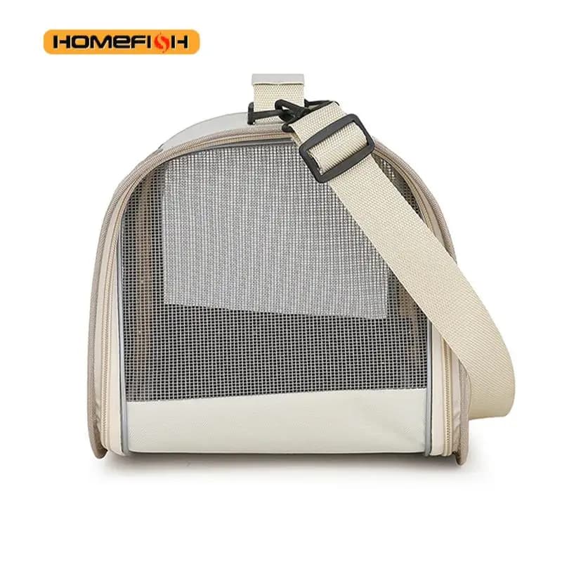 Portable Pet Carrier Bag for Small Dogs Cats Outdoor Foldable Cat Bag Breathable Cat Shoulder Bag Kitten Carrying Bag - image 3