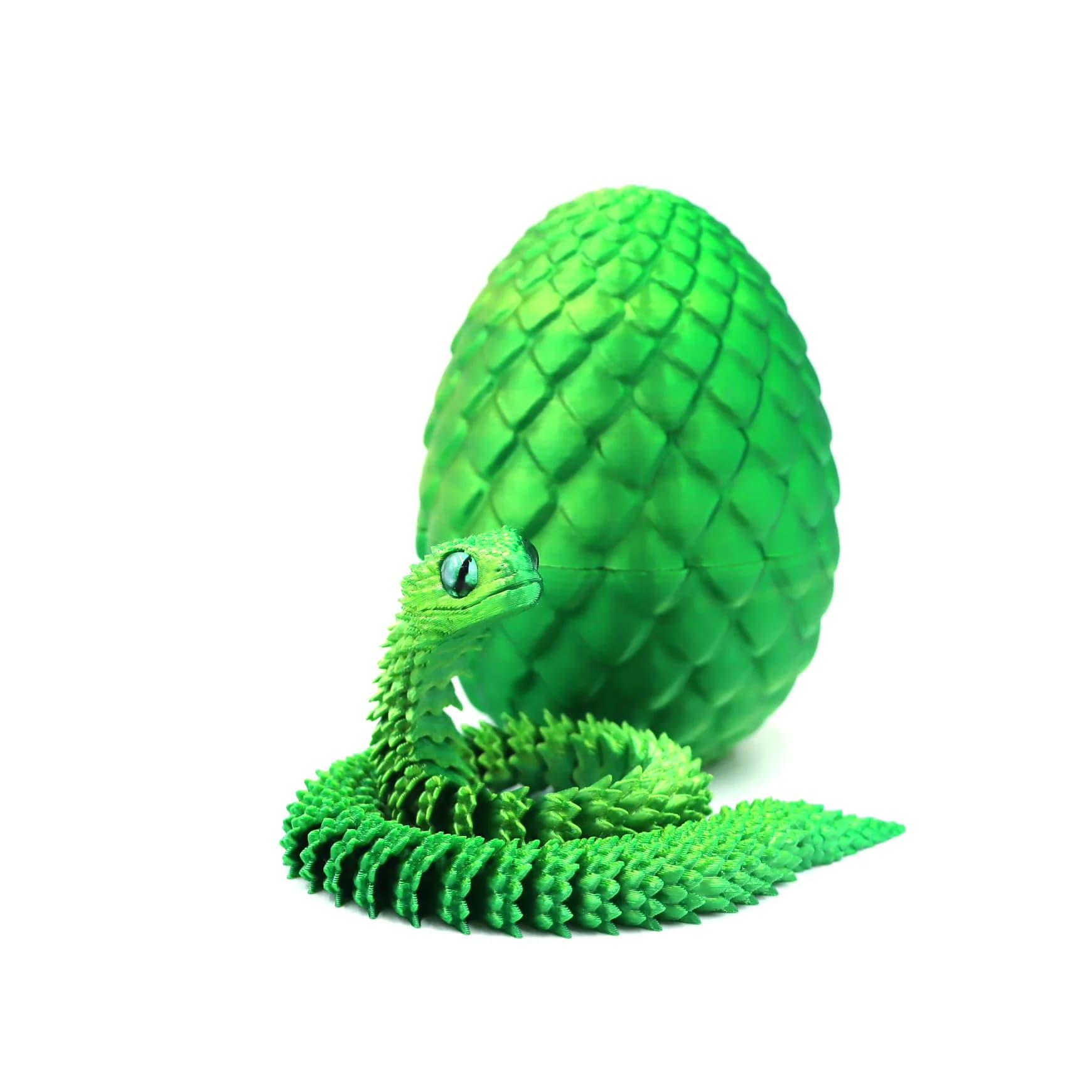 3d Printed Toys Home Decoration Desktop Decorations Anime Figures Articulating Home Decor Items 3D Printing Snake Eggs Rotating - image 8