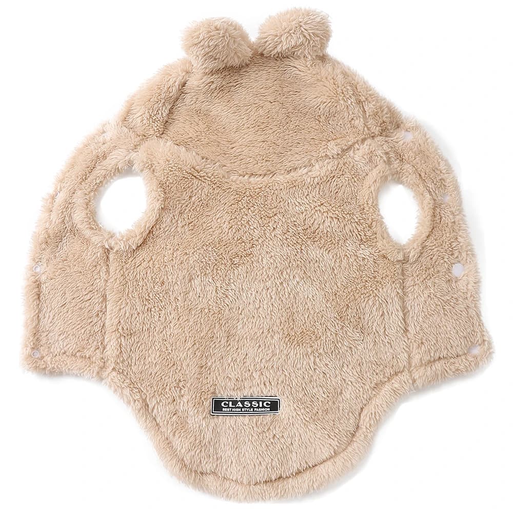 Soft Pet Coat For Small Medium Dogs Cats Dog Fleece Warm Cat Hoodies For Winter Funny Cute Rabbit Ear Sphynx Puppy Kitty Clothes - image 4