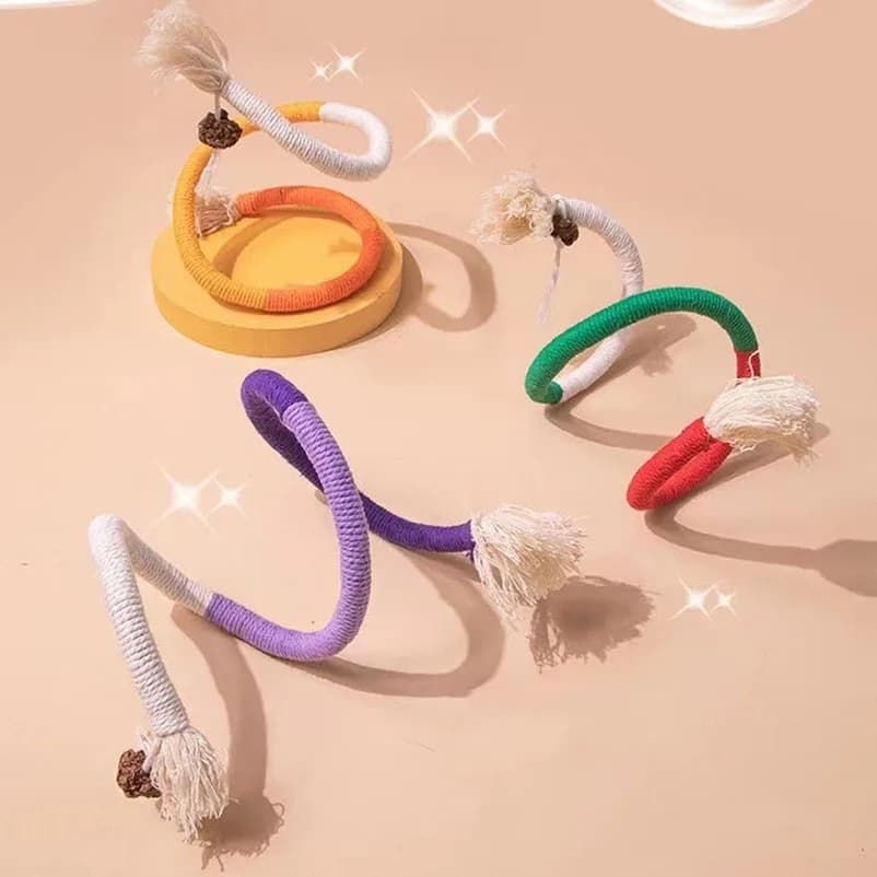 Cat toys cat teasers kitten galls teething and chew-resistant feathers cat self-entertainment and boredom relief cat supplie - image 4