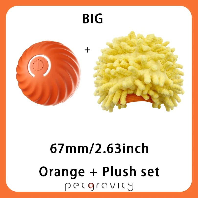 Interactive Cat Toys Ball Fast Rolling in Pouch Hide and Seek Kitten Toy Motion Activated Interactive Cat Toy for Indoor - image 7