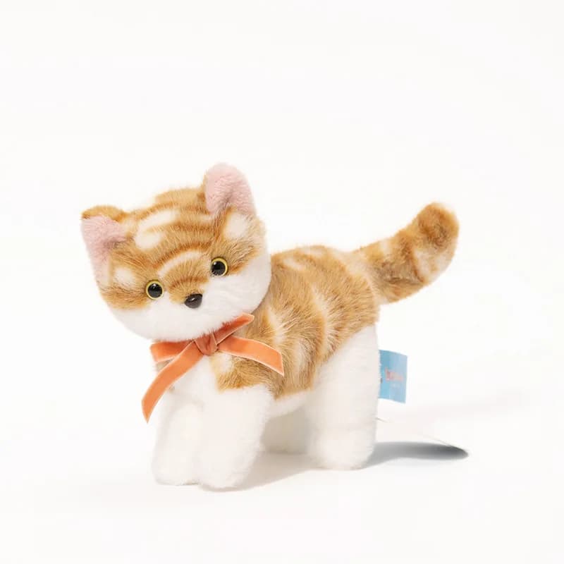 15CM Simulation Cats Plush Dolls Stuffed Animals Home Decoration Children Girl Friend Christmas Birthday Gifts - image 10