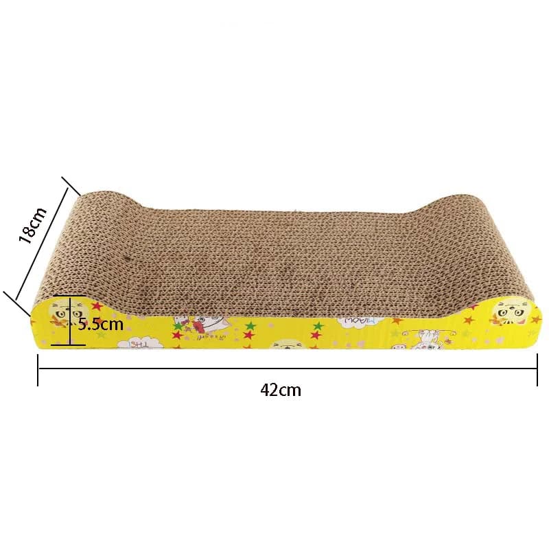 Cat Toys cat scraper sharpening claw cardboard corrugated board scratch-resistant cat scratch board Cat toy sofa cushion bed - image 9