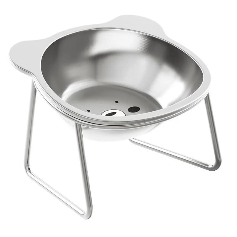Stainless Steel Cat Bowls Raised Whisker Fatigue Relief Cat Plates Pet Water Dish Kitten Bowls Pet Bowls for Cats Food Bowls - image 8