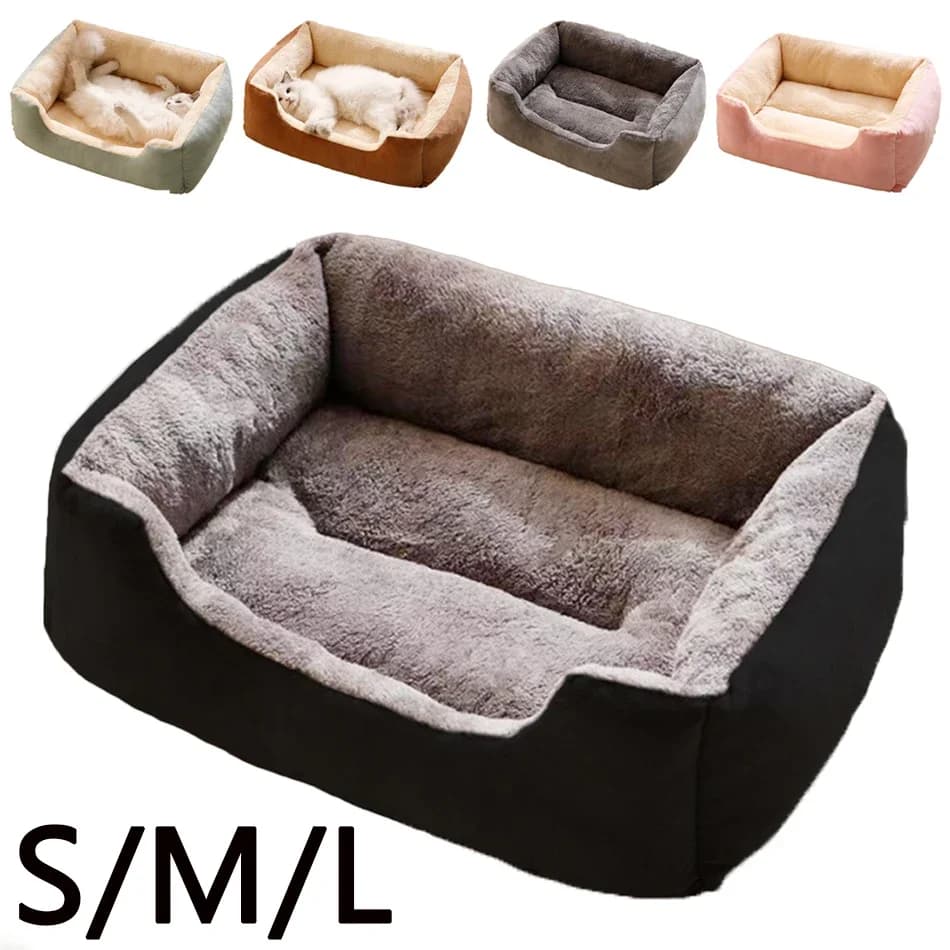Bed for Cats Pet Products Cushions Kitten Goods Accessories Dog All Houses Supplies Things Accessory Habitats Basket House Beds - image 1