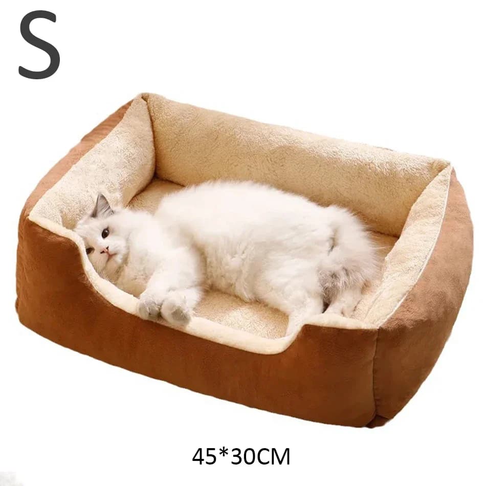 Bed for Cats Pet Products Cushions Kitten Goods Accessories Dog All Houses Supplies Things Accessory Habitats Basket House Beds - image 8