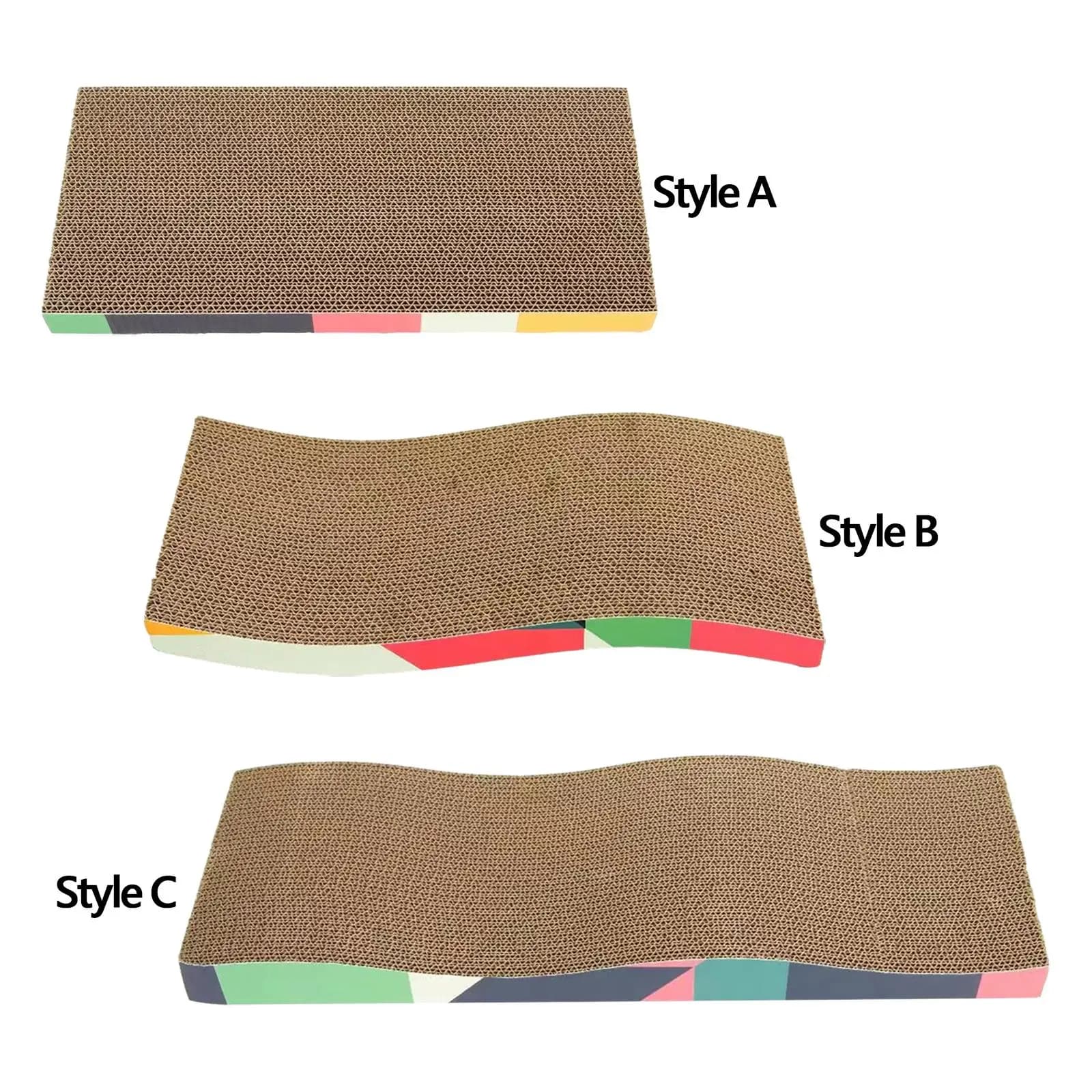 Cat Scratchers Cardboard Corrugated Paper Durable Furniture Protection Pet Sofa Cat Scratch Bed for Indoor Cats Kittens Rest - image 6
