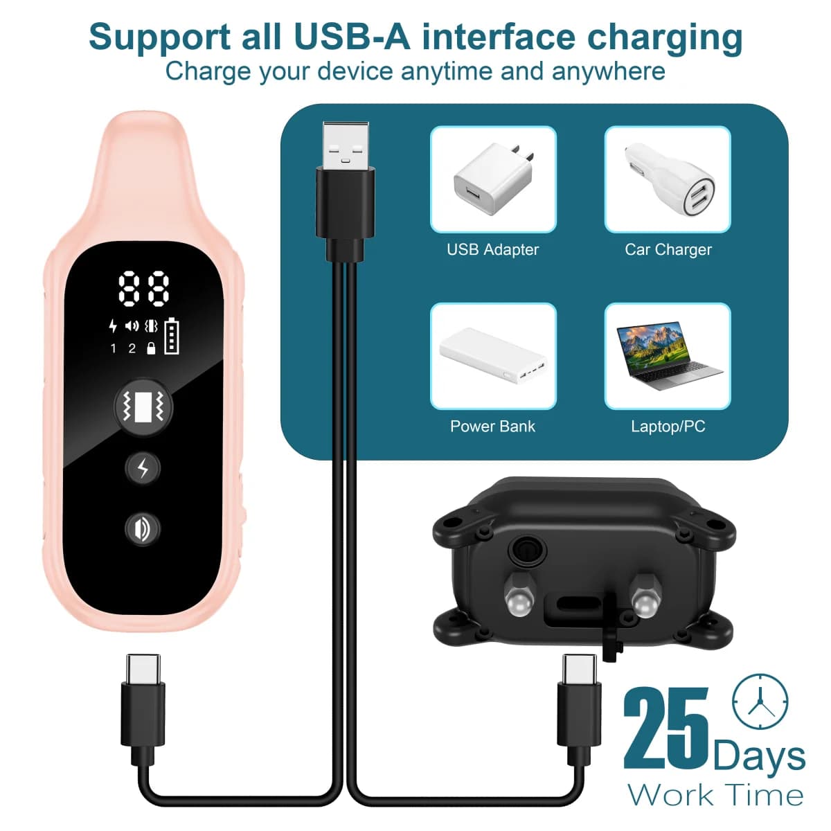 YHLC 800m Cat Anti Meowing Collar, Automatic No Shock Vibration Collar for Cats, Cat Trainer Designed Collar for Stop Meowing - image 6