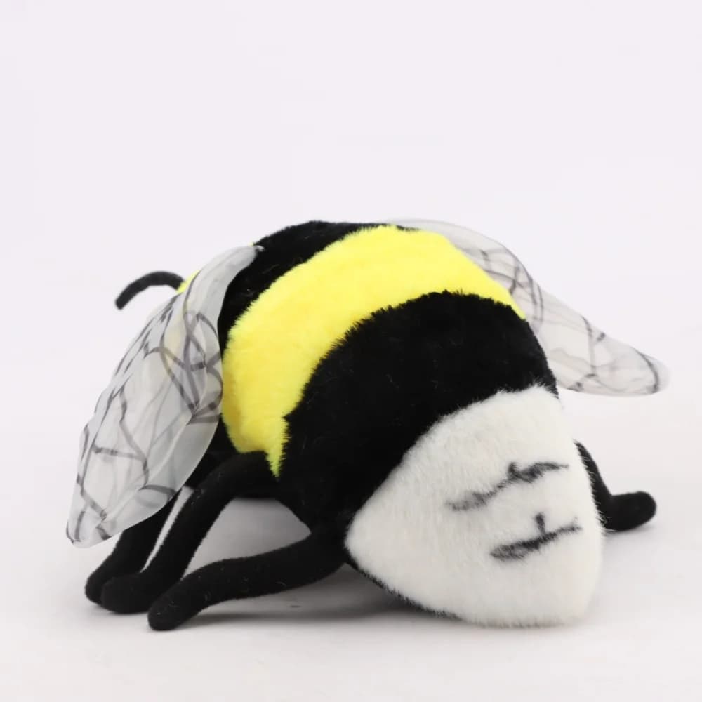 2 Sizes Lifelike Bee plush toy Soft Stuffed Cute Toy Insect Bee Plush Honeybee For Children Insect Enthusiasts Home Decoration - image 5
