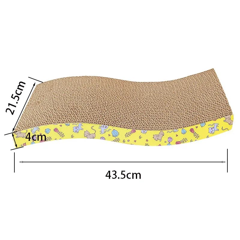 Cat Toys cat scraper sharpening claw cardboard corrugated board scratch-resistant cat scratch board Cat toy sofa cushion bed - image 8